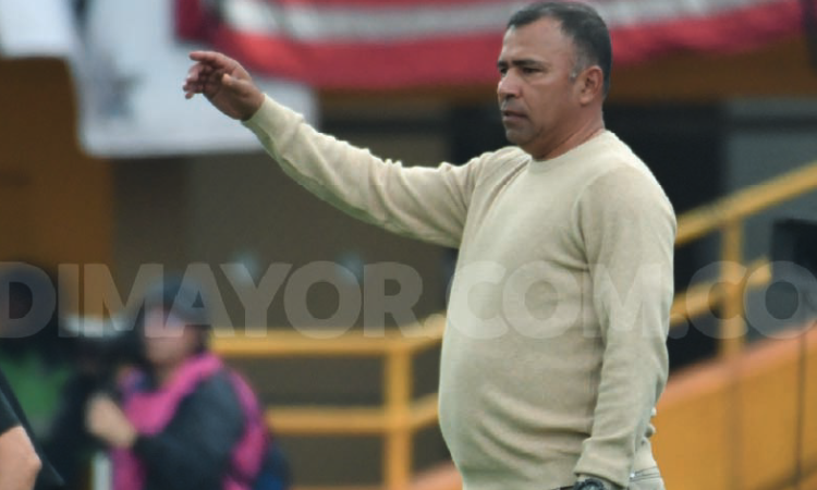 Harold Rivera, técnico de Independiente Santa Fe