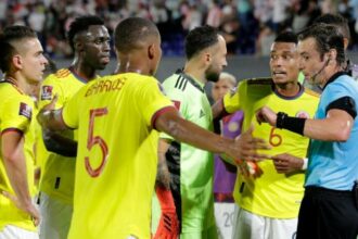 Wilmar Barrios se lesionó y es duda en la Selección Colombia para los amistosos que vienen