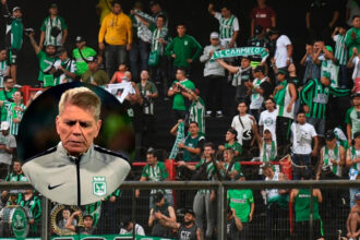 Nacional hinchas estadio Atanasio Girardot