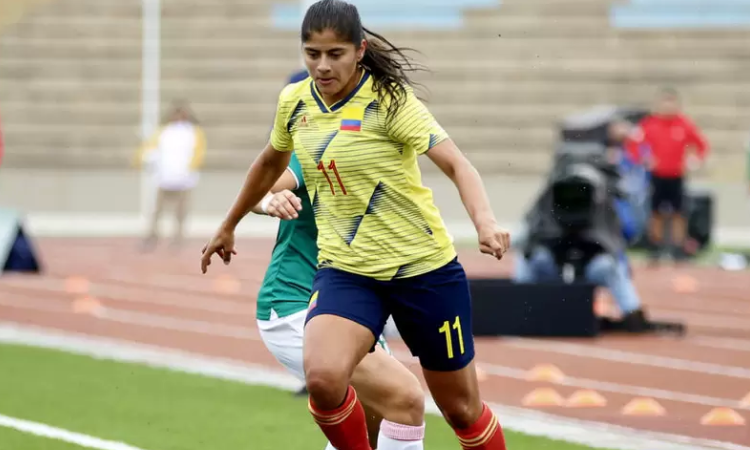María Usme, jugadora de Colombia