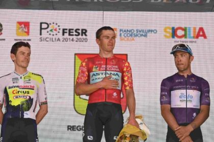 Giro di Siciclia 2023: Alexey Lutsenko el campeón y así finalizaron los colombianos