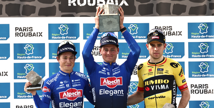 Mathieu Van Der Poel Gan La Par S Roubaix