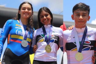 Dos oros y una plata para Colombia en el arranque del Panamericano de Ruta 2023