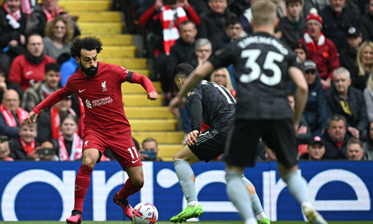 Mohamed Salah, futbolista del Liverpool