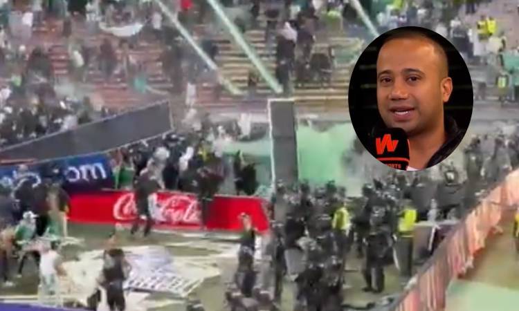 Secretario de Gobierno de Medellín culpó a Nacional por disturbios en el Atanasio