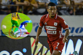 Cristian Barrios, jugador del América de Cali