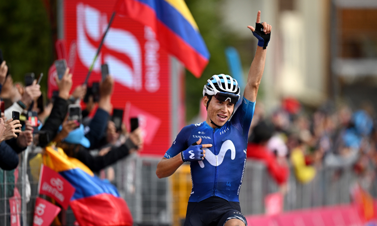 Así les fue a los colombianos en la etapa 14 del Giro de Italia