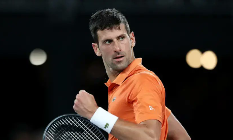 Novak Djokovic, tenista que representa a Serbio
