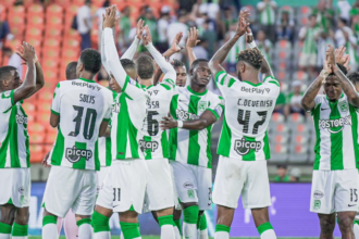 Jugadores de Atlético Nacional