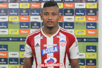 Jhon Vélez, mediocampista del Junior de Barranquilla