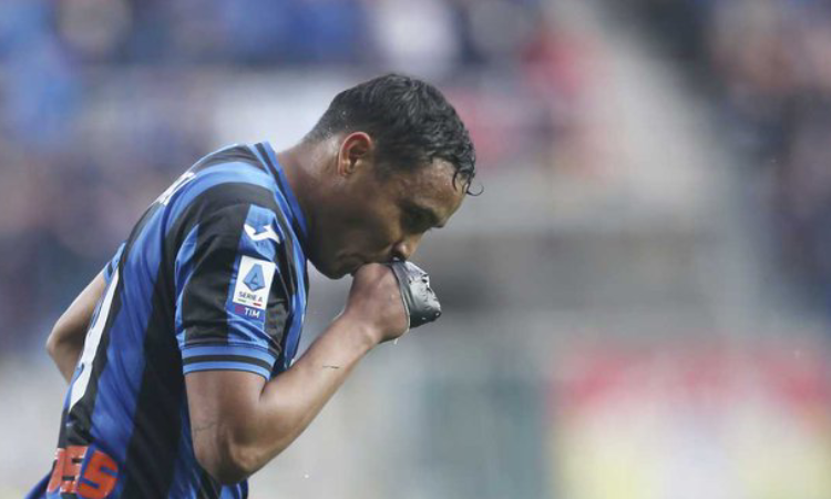 Luis Fernando Muriel. jugador del Atalanta de Bérgamo