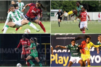 Resultados partidos ida de cuartos de final de la Liga BetPlay Femenina