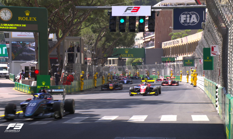 Sebastián Montoya fue séptimo en el GP de Mónaco de la Fórmula 3