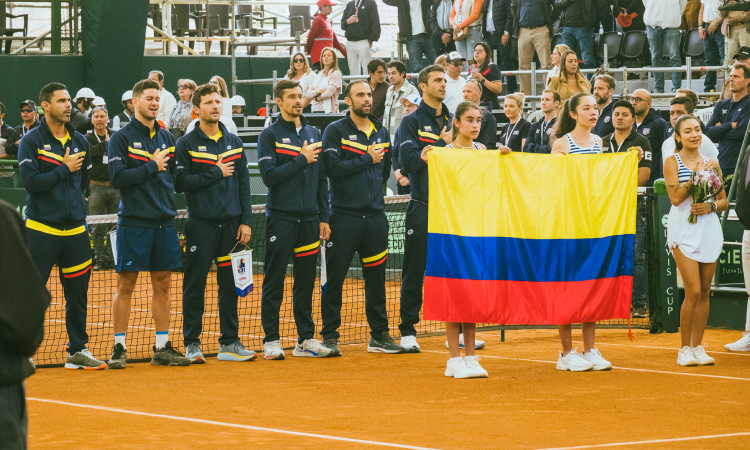 Jugadores de Colombia en la Copa Davis 2023