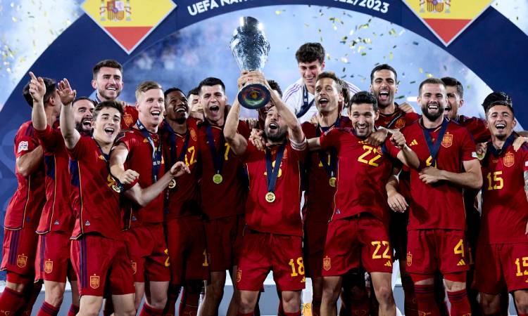 España se coronó campeón de la Nations League