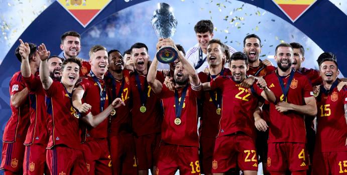 España Se Coronó Campeón De La Nations League