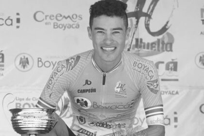 Germán Chaves ciclista accidente
