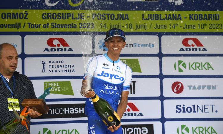 Tour de Eslovenia 2023: Filippo Zana campeón y Jesús David Peña Top 5