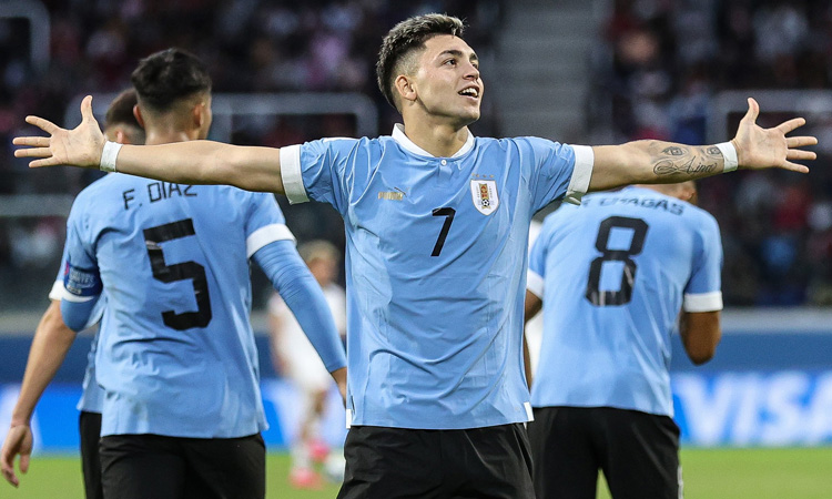 Uruguay Sub 20 semifinal Mundial