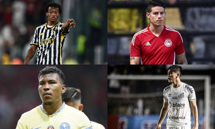 Daniel Ruiz Cuadrado Roger Martínez James Rodríguez