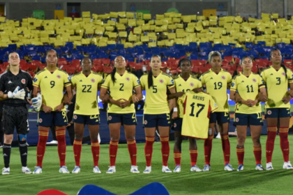 Jugadores de la Selección Colombia Femenina