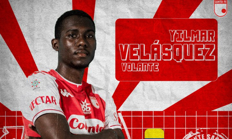 Santa Fe sigue reforzandose: Yilmar Velásquez se unió al equipo