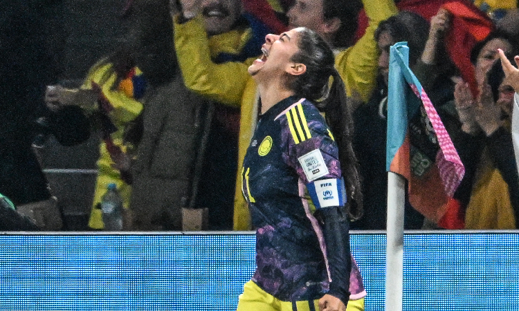 Catalina Usme, mediocampista de la Selección Colombia