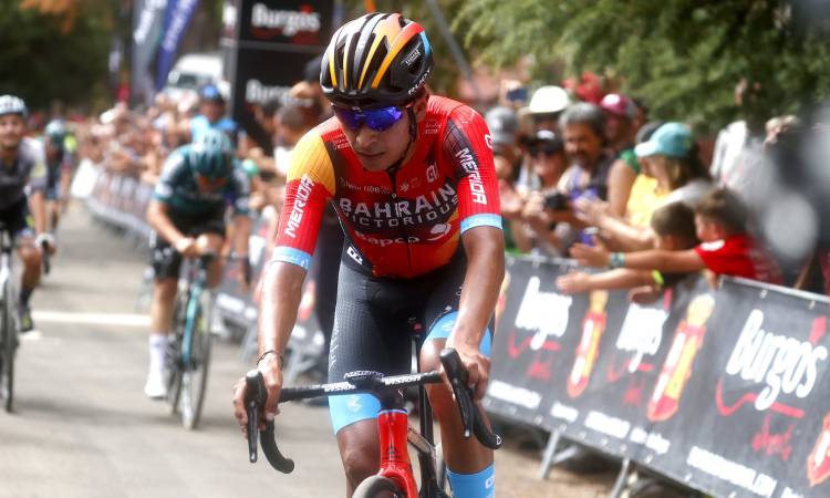 Santiago Buitrago fue segundo en la etapa 4 de la Vuelta a Burgos 2023