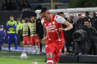 Neyder Moreno, jugador de Nacional, habló de su paso por Santa Fe