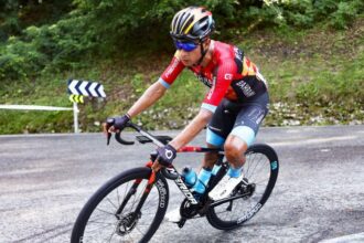 Santiago Buitrago fue tercero en la etapa 15 de la Vuelta a España 2023
