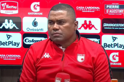 Hubert Bodhert, técnico de Independiente Santa Fe