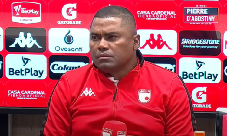 Hubert Bodhert, técnico de Independiente Santa Fe