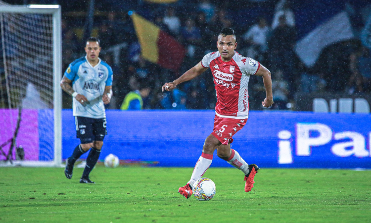 Iván Rojas descartó una lesión y podría jugar contra Boyacá Chicó
