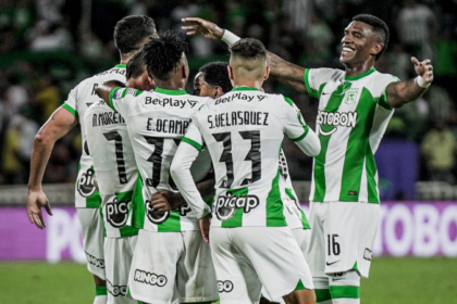 Jugadores de Atlético Nacional de Medellín