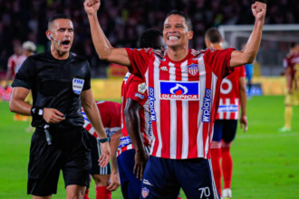 Carlos Bacca, delantero del Junior de Barranquilla