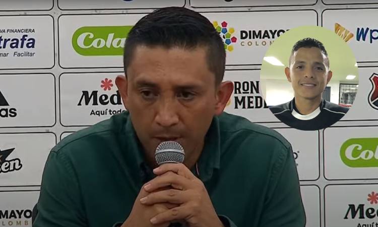 Diego Corredor criticó el arbitraje de Bismark Santiago vs Medellín