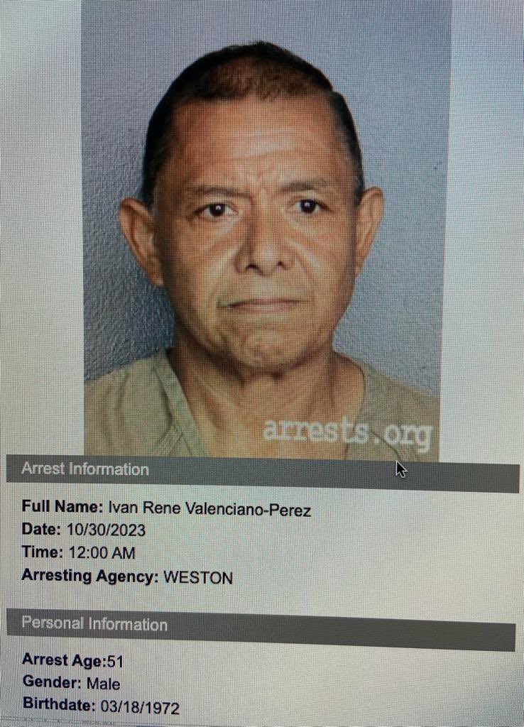 Iván René Valenciano habría sido detenido en Estados Unidos