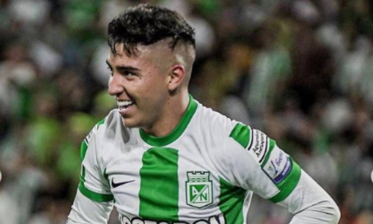La emoción de Samuel Velásquez por su primer gol