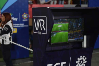 Foto del VAR de la Liga BetPlay Dimayor