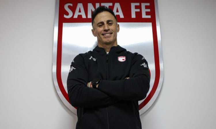 Pablo Peirano es nuevo entrenador de Santa Fe
