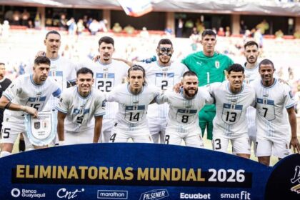 Posible once inicial de Uruguay para enfrentar a Colombia