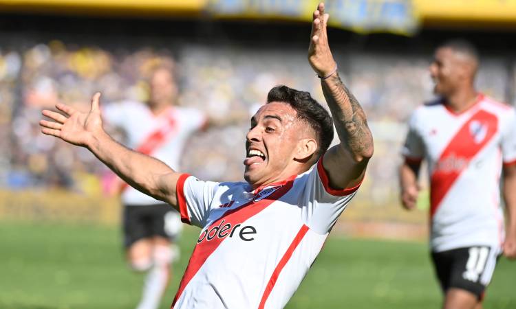 River Plate se impuso en el Superclásico ante Boca Juniors