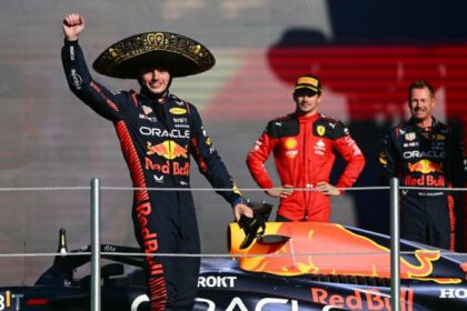 Verstappen ganó el GP de México, 'Checo' vivió una pesadilla