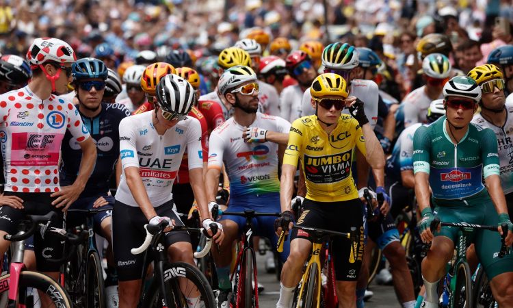 Ciclistas del Tour de Francia