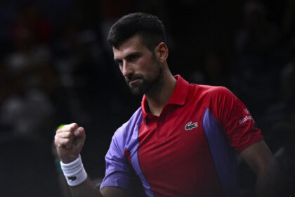 Camino libre para Novak Djokovic en el Masters de París-Bercy