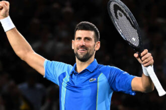 Djokovic bate a Dimitrov y gana por séptima vez en París-Bercy