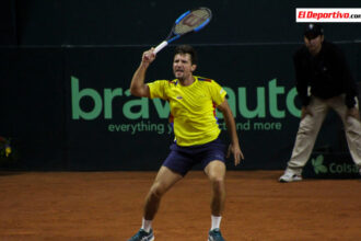Nicolás Barrientos, campeón en los dobles del Challenger de Brasilia