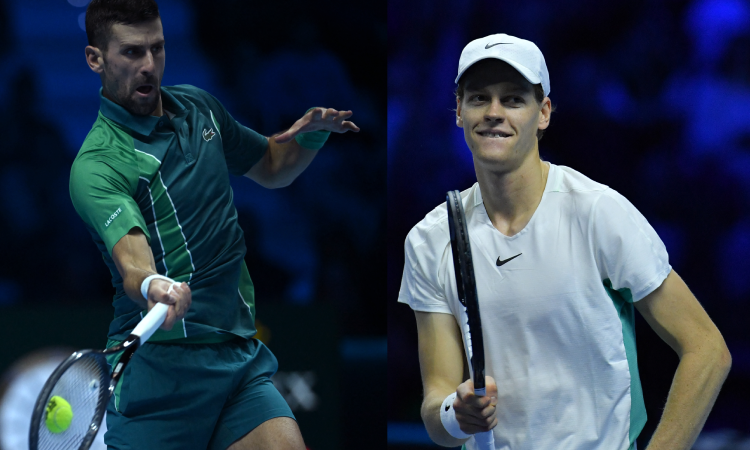 Torneo de Maestros 2023: Djokovic y Sinner debutaron con triunfos