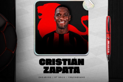 Cristian Zapata es nuevo jugador del Vitória de Brasil