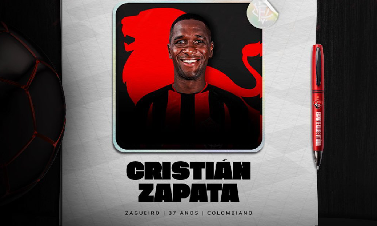Cristian Zapata es nuevo jugador del Vitória de Brasil